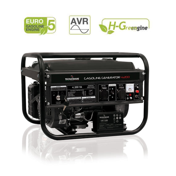 GASOLINE GENERATOR 4200VA front view