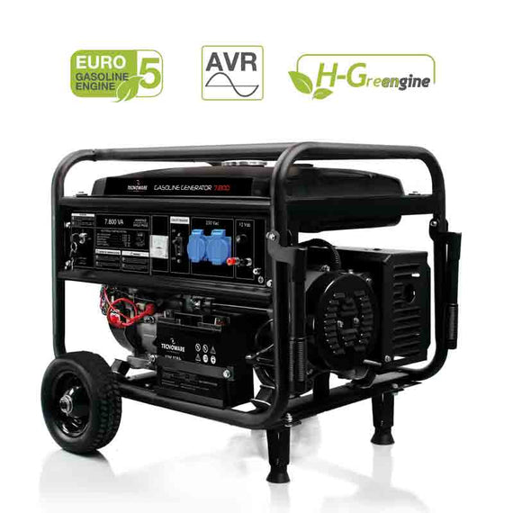 GASOLINE GENERATOR 7800VA front view
